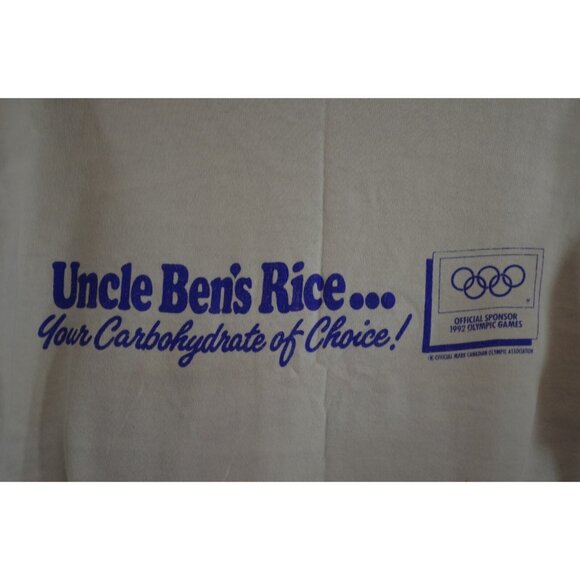 Vancouver Marathon Crew of 1991 Large White Shirt Fruit Of The Loom Vintage - Picture 7 of 11